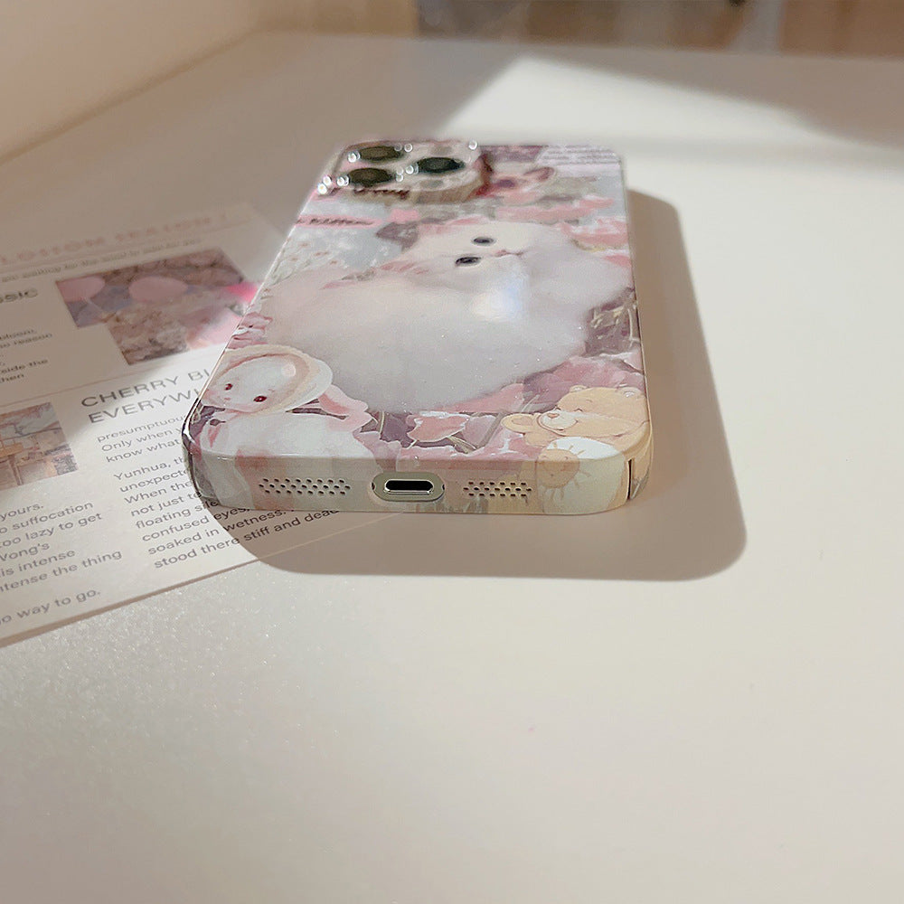 Romantic Cat iPhone Case